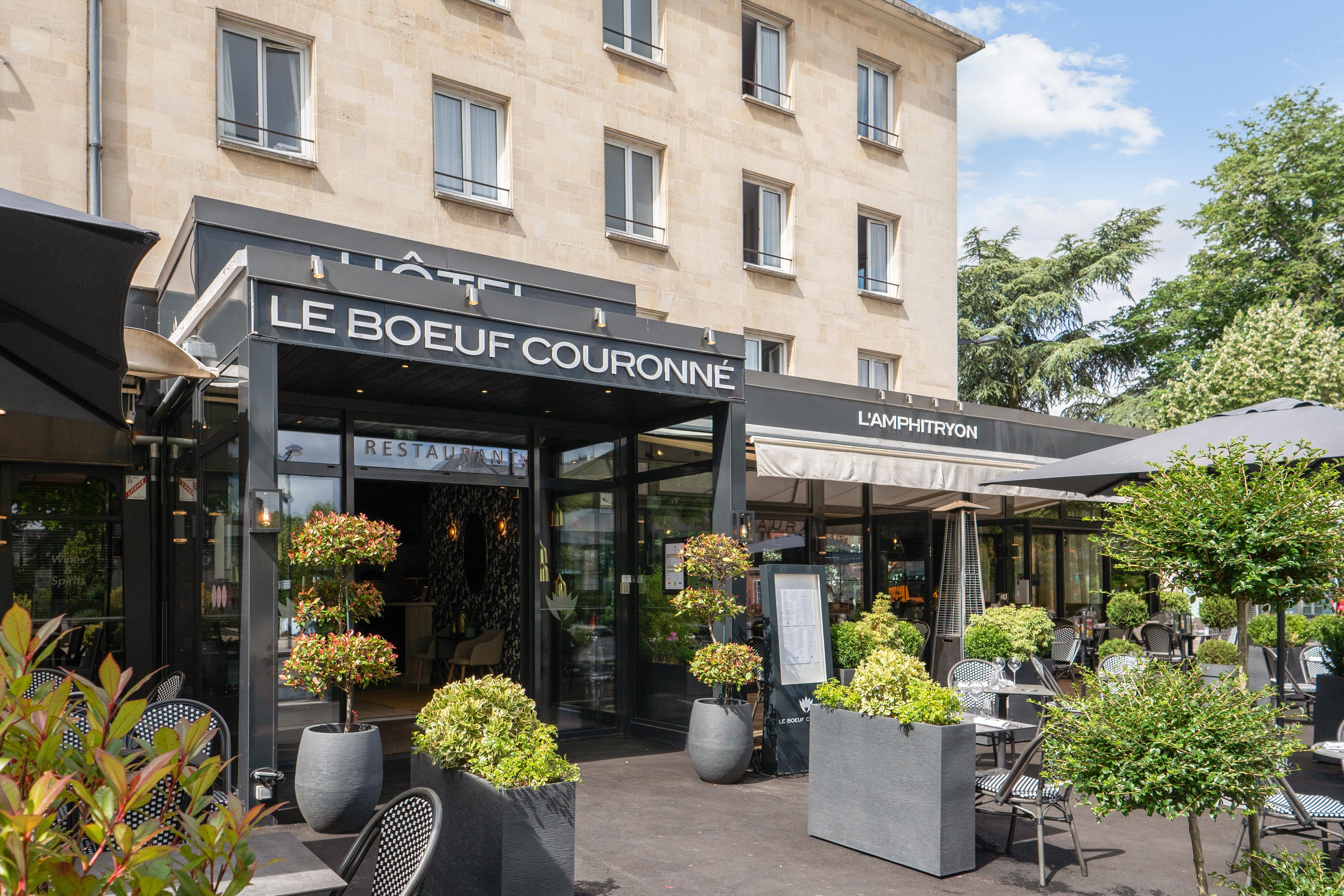 Le Boeuf Couronne - Hotel & Restaurant Chartres- Logis Hotels Экстерьер фото