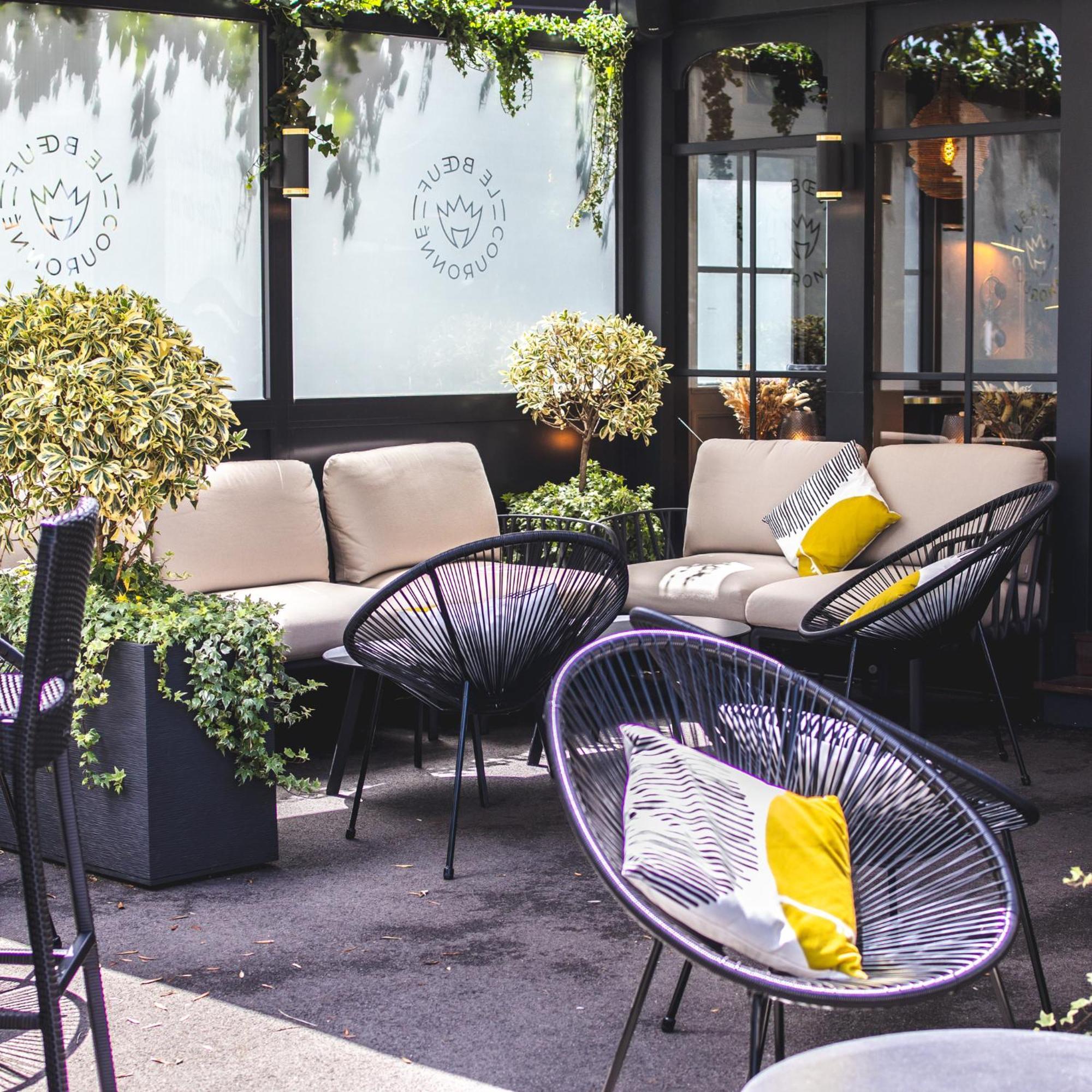 Le Boeuf Couronne - Hotel & Restaurant Chartres- Logis Hotels Экстерьер фото